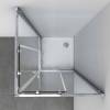 Душевой уголок Vincea Rapid VSS-3R80/90MT 80-90x80-90, профиль хром, стекло текстурное фото 7