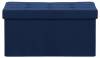 Банкетка-сундук Leset Леда 4687205442208 Темно-синяя Velutto 26 фото 2