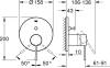 Смеситель для ванны с душем Grohe Essence 24058001 фото 5