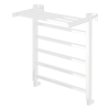 Полотенцесушитель водяной Comfysan Marte-K 012533 W-5 60/50 с полкой, белый матовый