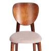 Стул Tetchair Diamante 20565 коричневый, ткань wool caramel, бежевый фото 6