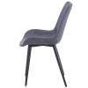 Стул Bradex Home Oscar FR 0608, серый фото 3