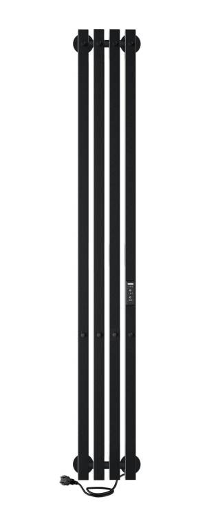 Полотенцесушитель электрический Indigo Style Pro LSPRE120-18BRRt черный муар