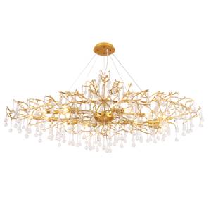 Люстра Crystal Lux Reina REINA V2 SP12 L1500 GOLD PEARL