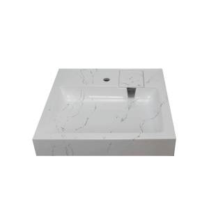 Раковина Stella Polar Солярис SP-00001686 60 см, под белый мрамор