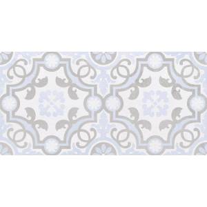 Керамическая плитка Laparet Depo 34017 Узор Голубой 25x50