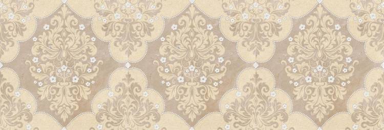 Бордюр Lasselsberger Ceramics Магриб 1508-0005 Настенный Коричневый 8.5x25