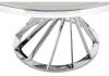 Журнальный столик Woodville Twist 11395 steel / white фото 3