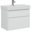 Тумба с раковиной Aquanet Nova Lite 75 2 ящика