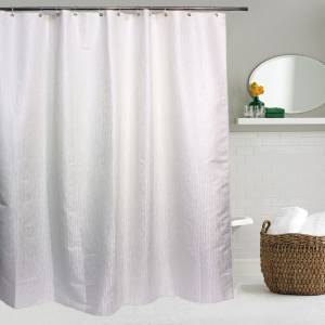 Штора для ванной Bath Plus Decor collection JAC1507 180x200 слоновая кость