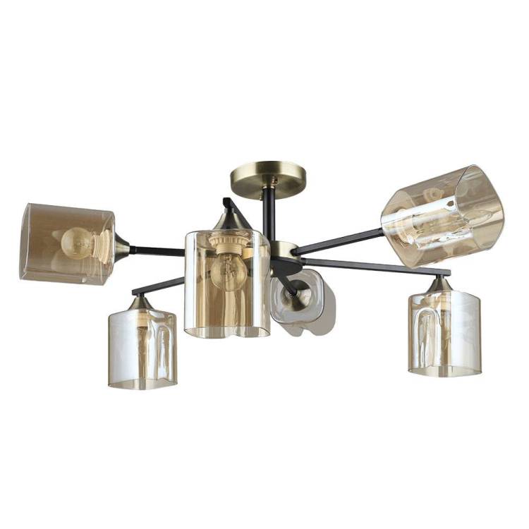 Светильник потолочный Arte Lamp Merci A4185PL-6BK