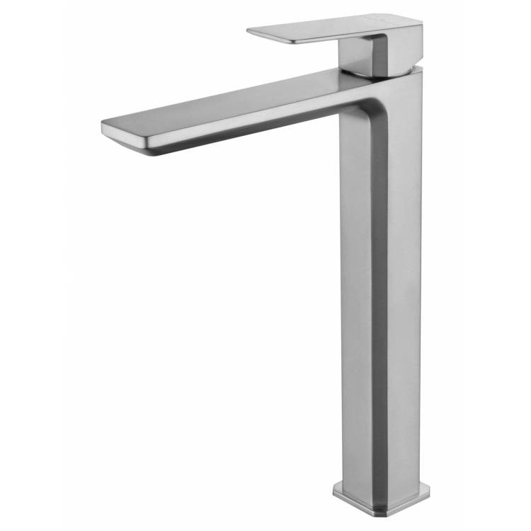 Смеситель для раковины Wonzon & Woghand Diamond WW-88239011-BN высокий, брашированный никель