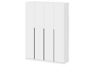Шкаф Woodville Даиго 593701 белый текстурный