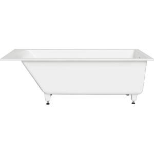 Ванна из искусственного камня Salini Cascata 104313M 170.6x75.1 белая матовая