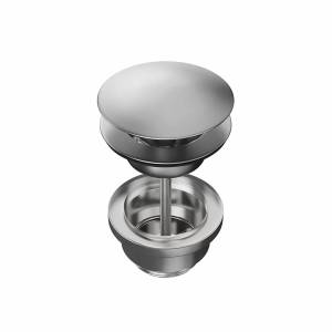 Донный клапан для раковины Kerama Marazzi Eterna 24686KM.50.050 нержавеющая сталь