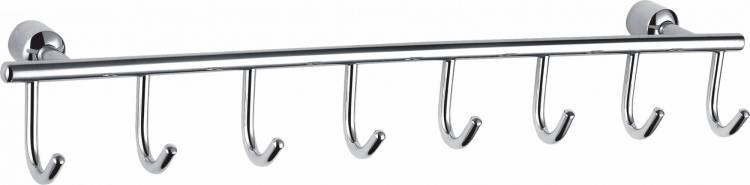 Вешалка Wonzon & Woghand WW-9382-8 с 8 крючками, хром