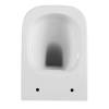 Подвесной унитаз Black&White W-730 730W00 Безободковый Белый фото 4