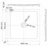Поддон для душа Wasserkraft Dinkel 58T03 90x90 фото 2