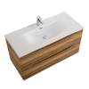 Тумба с раковиной BelBagno MARINO-CER-N 100 подвесная, Rovere Rustico фото 3