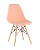 Стул Stool Group Eames Style DSW Y801-V SEAT peach 70032 DUAL персиковый