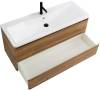 Тумба под раковину Belbagno Albano ALBANO-1200-2C-SO-RR 120x45x50 Rovere Rustico подвесная с двумя выкатными ящиками фото 6