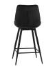 Стул полубарный Stool Group Флекс AV 405-N28-K14PM-08(PP) черный с поворотным механизмом фото 4