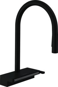 Смеситель для кухни Hansgrohe Aquno Select M81 73831670 черный