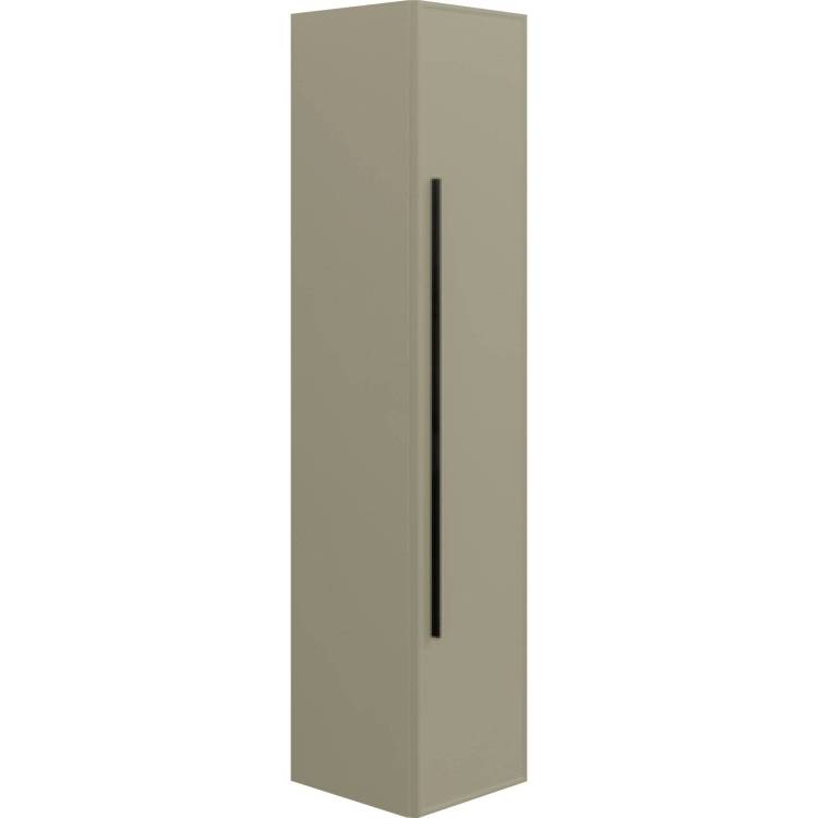 Шкаф-пенал La Fenice Elba Cappuccino FNC-05-ELB-C-30 бежевый матовый, 30 см