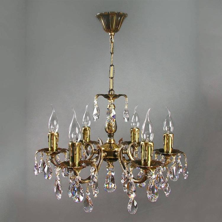 Подвесная люстра Ambiente Benisa 2226/6 PB Tear Drop