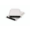 Фасадная панель Polivan Group Nusadua 3D Co-Extrusion Mix White ДПК сплошная 3600x200x33