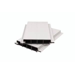 Фасадная панель Polivan Group Nusadua 3D Co-Extrusion Mix White ДПК сплошная 3600x200x33