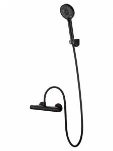 Смеситель для душа Wonzon & Woghand WW-B1005-A-MB с термостатом, черный матовый
