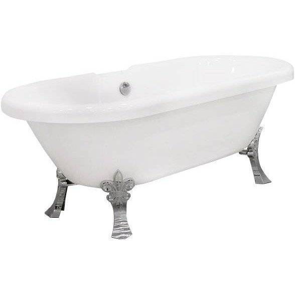 Акриловая ванна Radomir Леонесса 1-01-2-0-9-138 175x80 с ножками хром