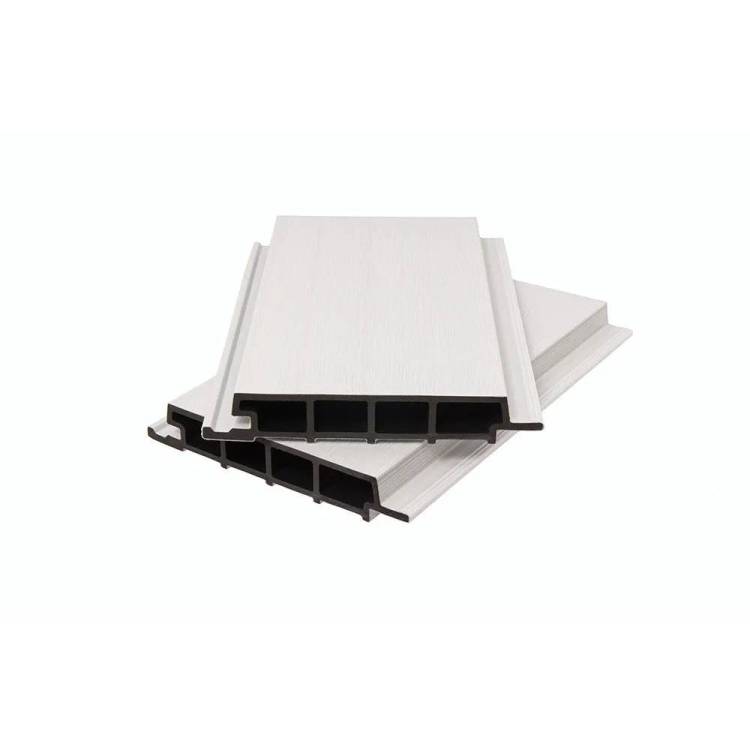 Фасадная панель Polivan Group Nusadua 3D Co-Extrusion Mix White ДПК сплошная 3600x200x33