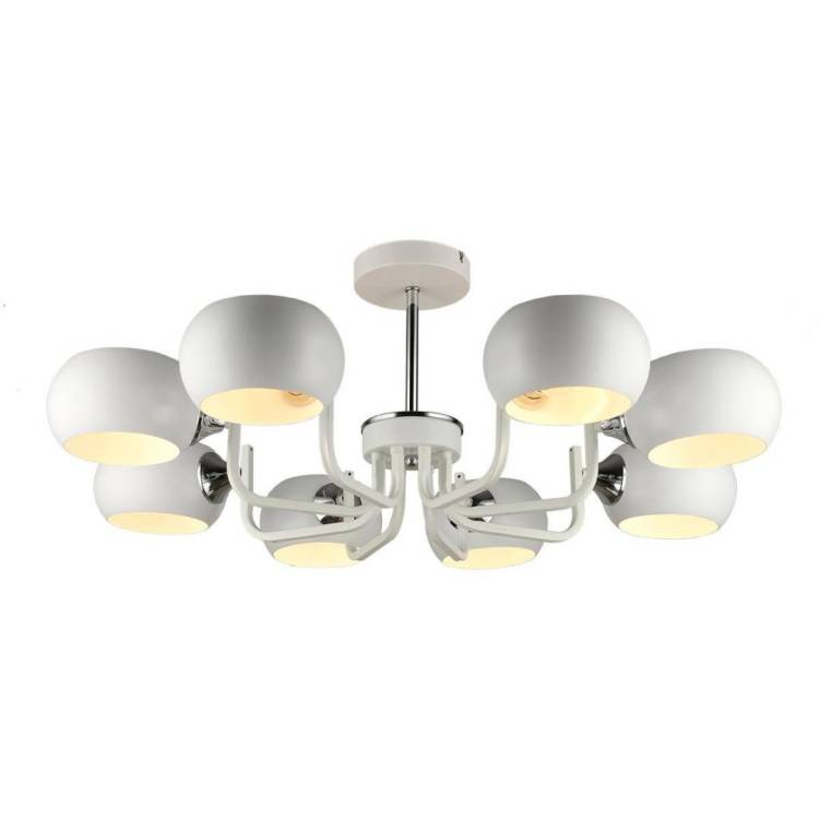Потолочная люстра IMEX Md.4914 MD.4914-8-S WH+CH