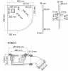 Поддон для душа Wasserkraft Main 41T01 90x90 см фото 2