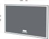 Зеркало BelBagno SPC-GRT-1200-800-LED-TCH-RAD с bluetooth, термометром и радио фото 4