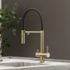 Смеситель для кухни Sancos Imola SC4010BGbh с возможностью подключения фильтра для воды, брашированное золото фото 7