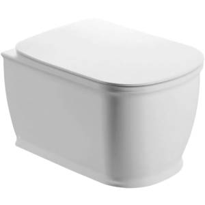 Унитаз подвесной Belbagno Prado BB10150CH/BB10150SC белый