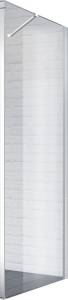 Боковая стенка BelBagno Acqua 100-FIX-C-Cr стекло прозрачное