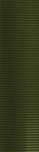 Керамическая плитка Tubadzin Groove Olive 1 Gloss STR 7.8x29.8