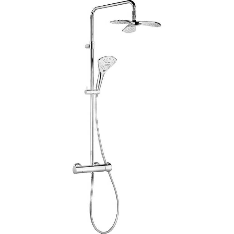 Душевая стойка Kludi Fizz 6709605-00 Dual Shower System