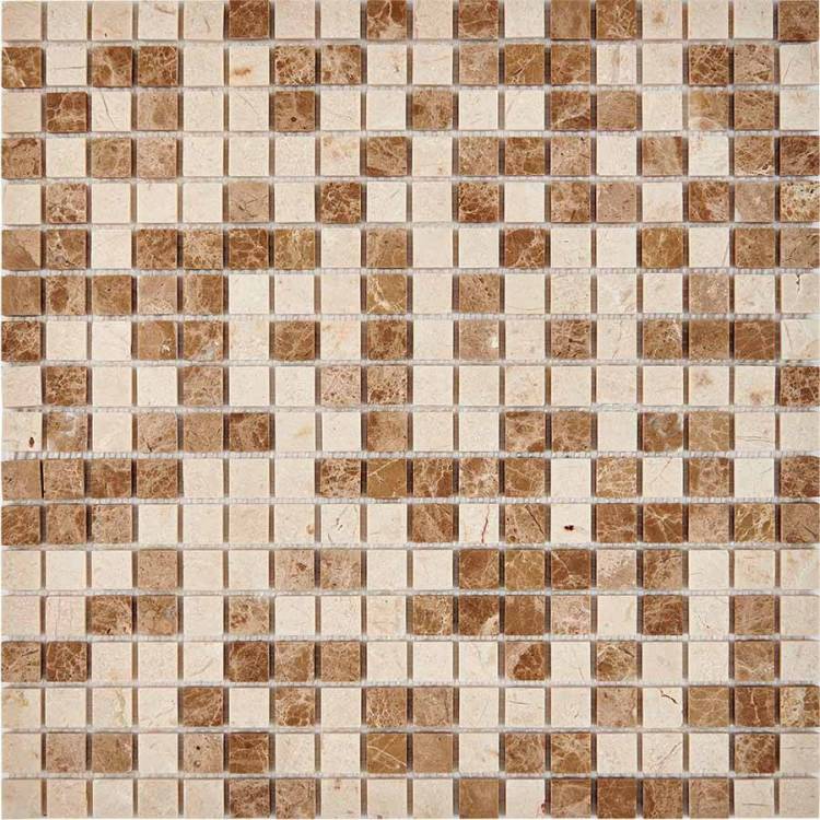 Мозаика Pixel Mosaic Мрамор PIX273 (1.5x1.5) 30.5x30.5