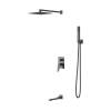 Душевой комплект Vincea Puro VSFW-5P1GM встраиваемый, 3 режима, вороненая сталь фото 3