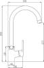 Смеситель для кухни ZorG Steel Hammer SH 901 SATIN фото 2