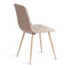 Стул Tetchair Chilly (mod. JSC-220) 24349 бежевый, натуральный, велюр фото 3