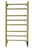 Полотенцесушитель электрический Comfysan Luce 018344 EC-8 80/40 Mat Gold RAL фото 2