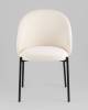 Стул Stool Group Adelinde DC1153-2 AT3228-22 + brown PU бежевый с коричневой экокожей фото 8