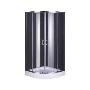 Душевой уголок Taliente TA-09091-1CP профиль хром, стекло прозрачное, 90x90x195