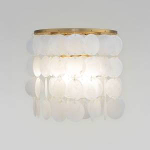 Бра Eurosvet Sandra 60084/2 латунь/перламутр